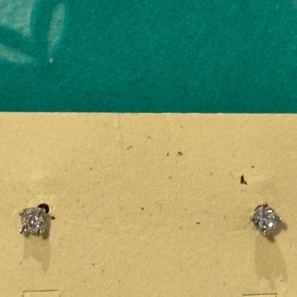 Brilliant Earth 14K White Gold Lab Diamond Stud Earrings (0.16 ct.tw) - Picture 2 of 5